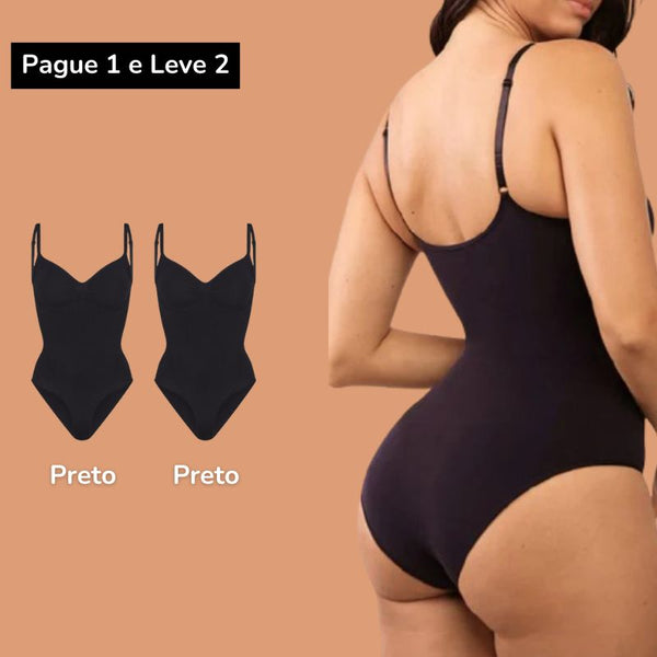 (Pague 1 e Leve 2) Body Modelador ShaperFit