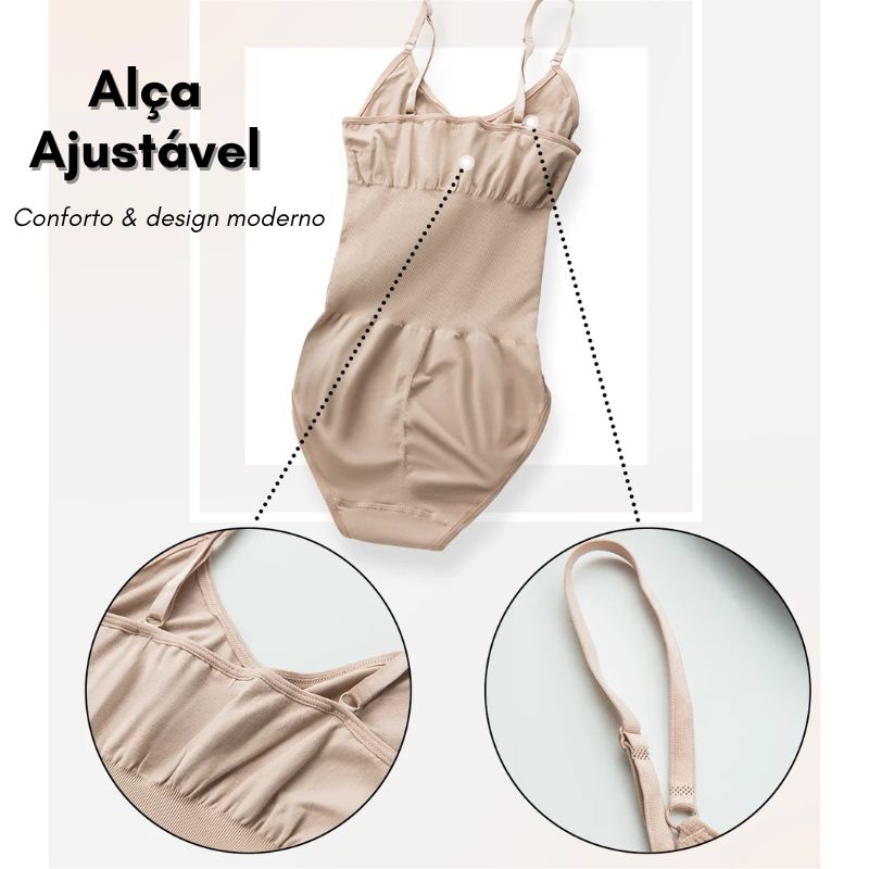 (Pague 1 e Leve 2) Body Modelador ShaperFit