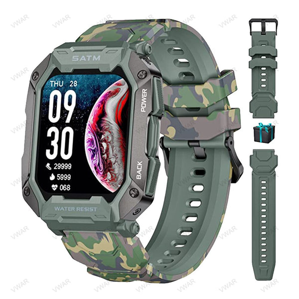 (Último dia de Promoção) Relógio Inteligente Militar + Brinde