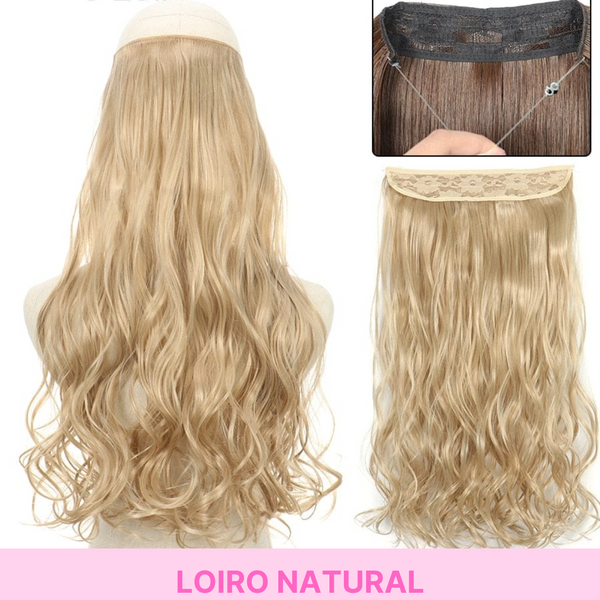 Aplique de Cabelo Fio Invisível -  Beauty Hair®