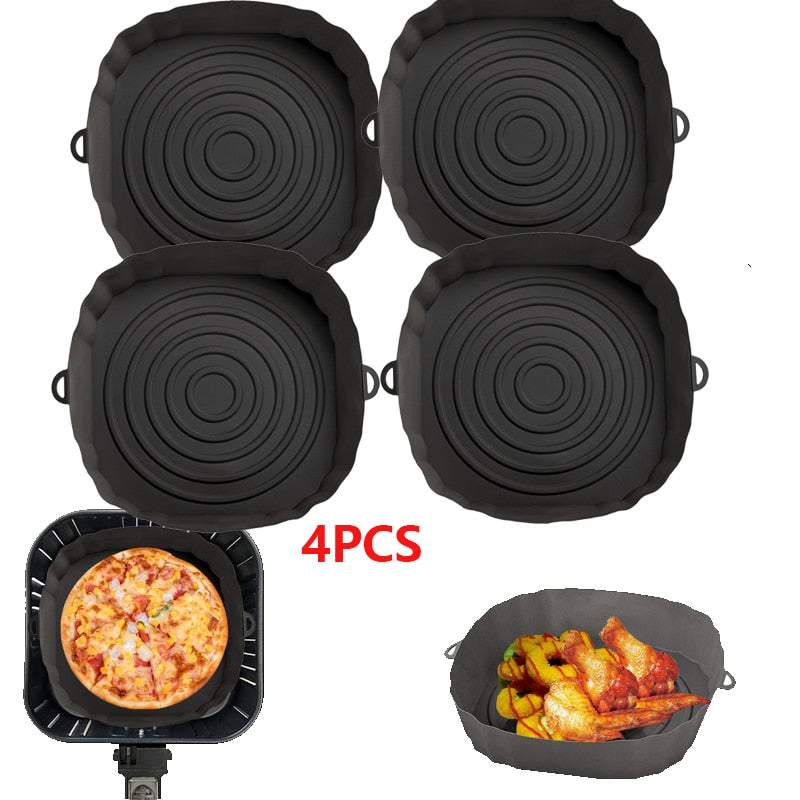 (Pague 1 e Leve 4) Película AirFryer De Silicone Anti Sujeira