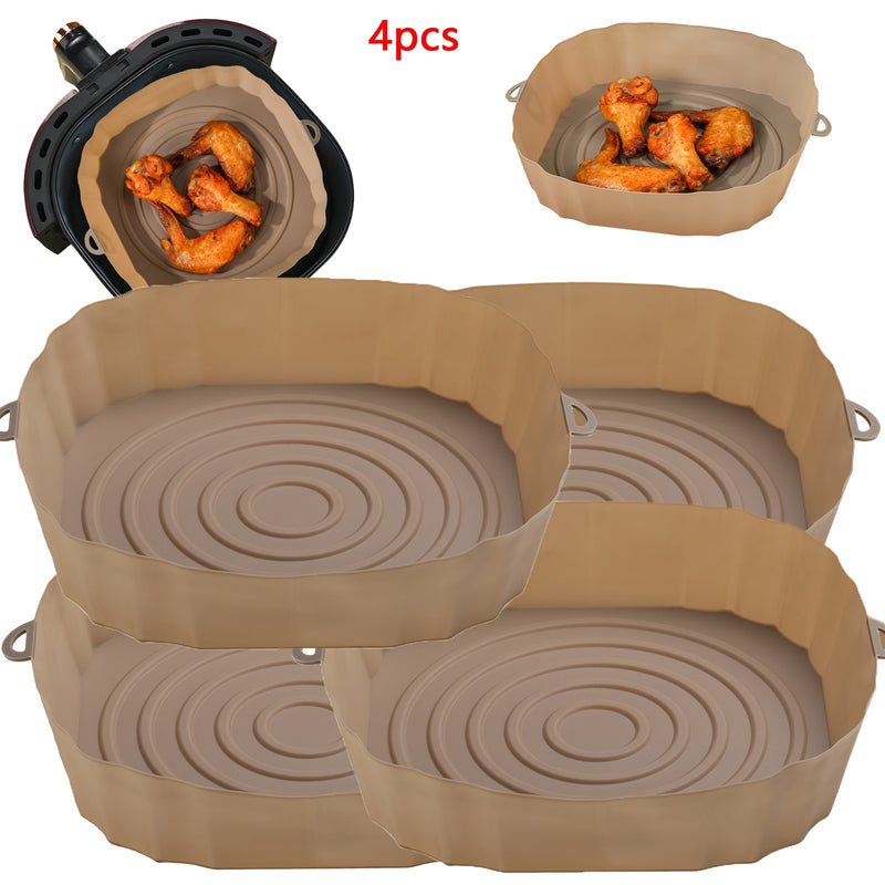 (Pague 1 e Leve 4) Película AirFryer De Silicone Anti Sujeira