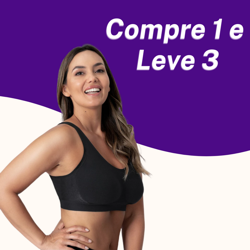 (Compre 1 e Leve 3) Sutiã Beauty Confort® - Último dia de oferta